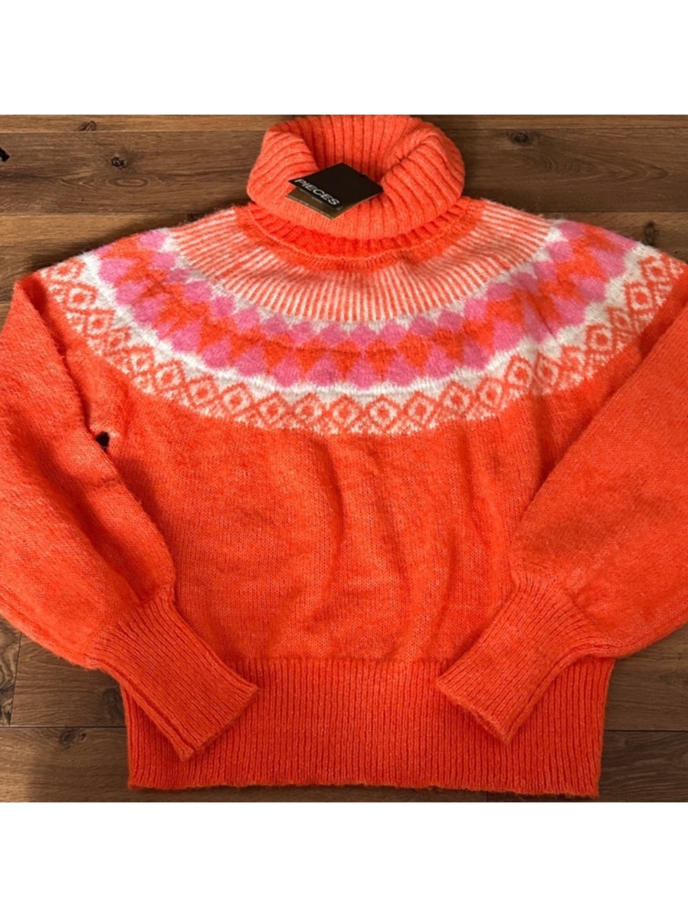 PIECES turtleneck sweater